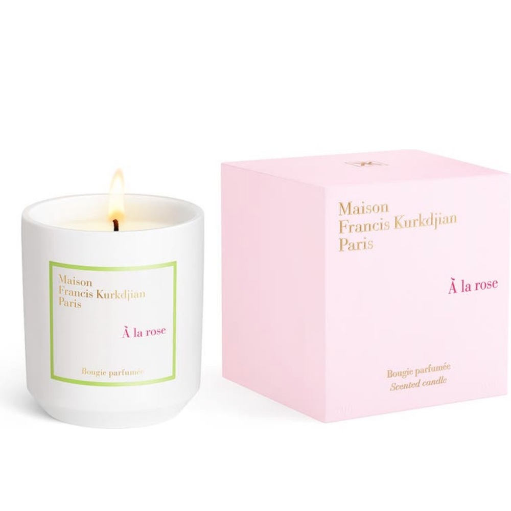 Maison Francis Kurkdjion- A La Rose candle